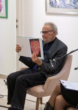 2025_01_31 Otvoritev razstave Jozˇe Sˇajn Patrik Lovrin-16